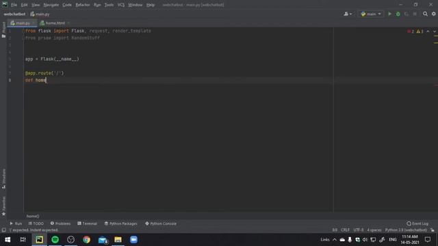 Create a Chat bot for your website with python and Flask смотреть онлайн