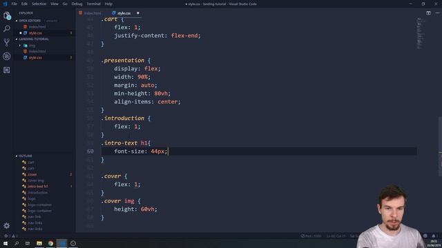 Build A Responsive Website With HTML & CSS Tutorial смотреть онлайн