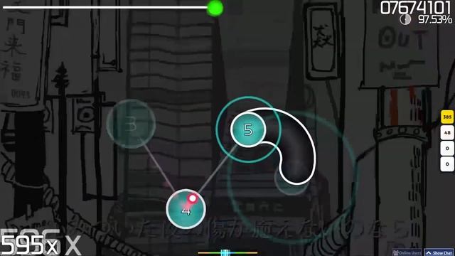 osu! - Outsider - 97.85% - 5.30* смотреть онлайн