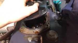 Замена масла на мини-экскаваторе Kubota RX 303 в гидравлике