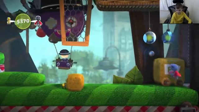 Игра LittleBigPlanet 3. Как пройти первый уровень. Смотреть всем, очень интересно!!!
