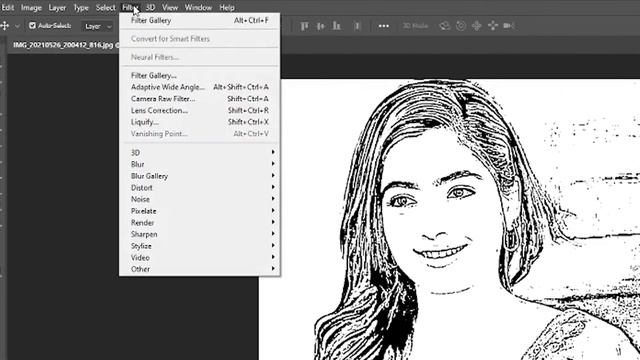 Smart Way to Quickly Make COMIC BOOK DRAWINGS From Your Photos! Photoshop Tutorial || смотреть онлайн