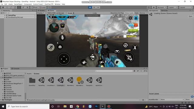 Mountain Sniper Shooting Unity 3D Snow Action Game Source Code смотреть онлайн