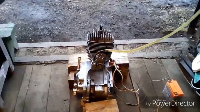 Сборка мотора иж планета. Часть 5 (запуск!) смотреть онлайн