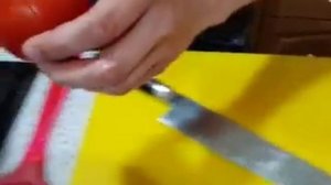 Слайсы из индейки и помидоры конкасе