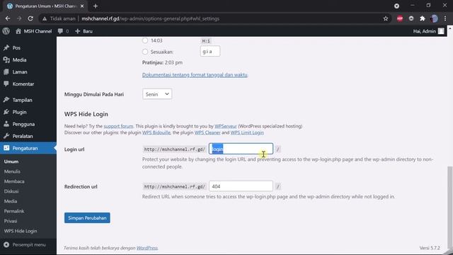 Cara Mengganti URL Login (wp-login.php) Pada WordPress Terbaru 2021 смотреть онлайн