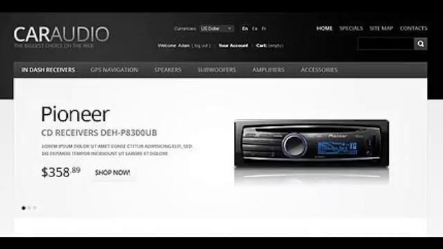 Preview Car Audio TMT PrestaShop смотреть онлайн