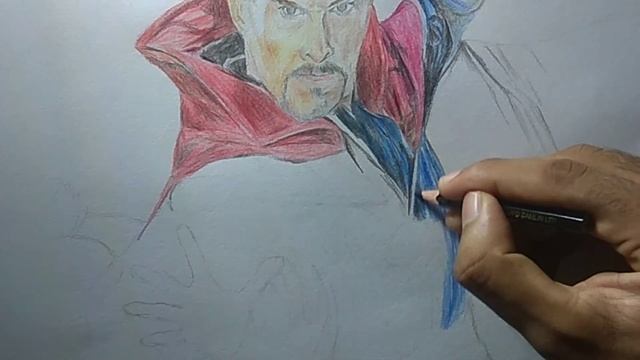 Drawing Doctor Strange (Benedict Cumberbatch) |Timelapse |Draw Mania смотреть онлайн