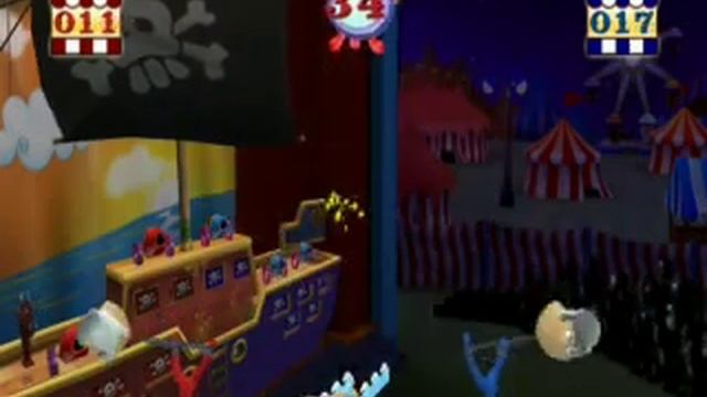 Nintendo Wii Video Mini Game Demo of CIRCUS GAMES - Pirate Ship смотреть онлайн