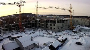 Башенные краны в работе