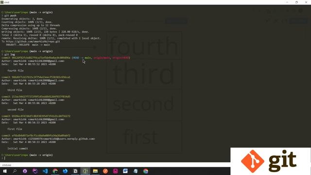 Git reset --Hard vs Soft-- (Part1) смотреть онлайн