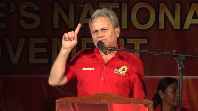Colm Imbert speaking at the public meeting in Belmont June 17th 2015 смотреть онлайн
