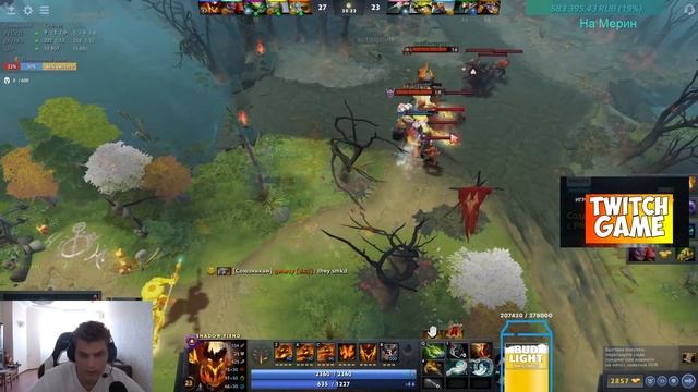 АЙСБЕРГ ВЗЯЛ SHADOW FIEND САМАЯ СЛОЖНАЯ ИГРА | DOTA 2 ICEBERG смотреть онлайн