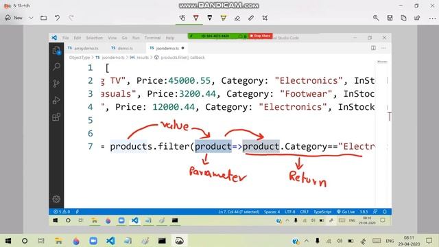 Typescript 61..what is JSON смотреть онлайн