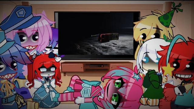 Poppy playtime reagindo : ao trailer do capitulo 3/Gacha/React/ смотреть онлайн