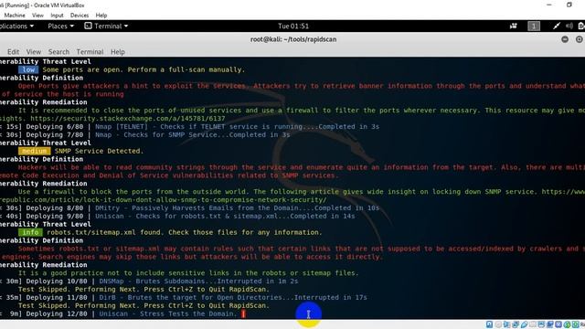 RapidScan -The Multi Tool Web Vulnerability Scanner смотреть онлайн