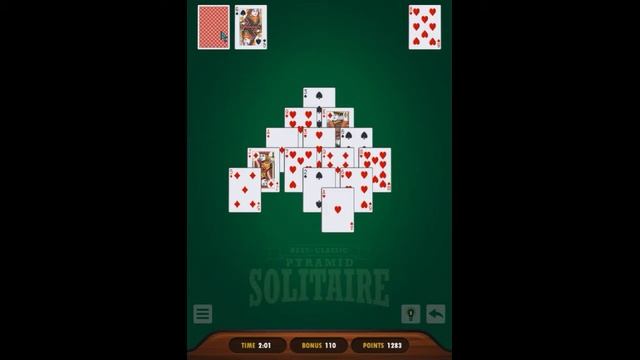 Best Classic Pyramid Solitaire Gameplay смотреть онлайн