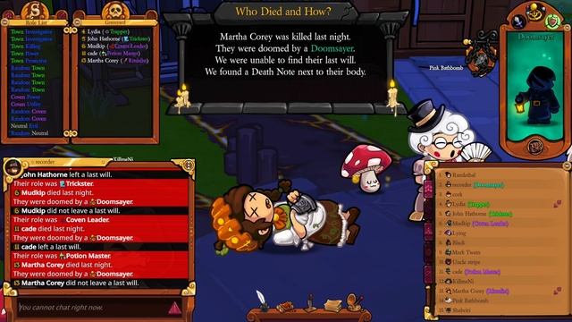 THE "CHEATING" DOOMSAYER - Town of Salem 2 Ranked Practice смотреть онлайн