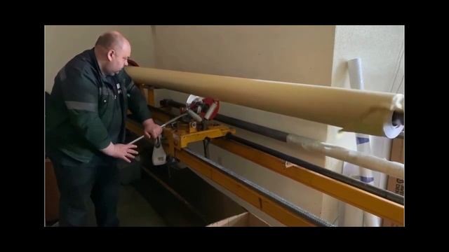 Торцевая резка рулонного материала смотреть онлайн