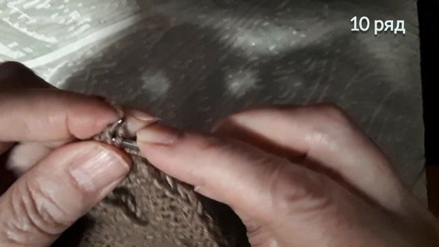 ВЯЗАНИЕ: красивая кокетка у детской юбки спицами, мастер-класс 2. смотреть онлайн