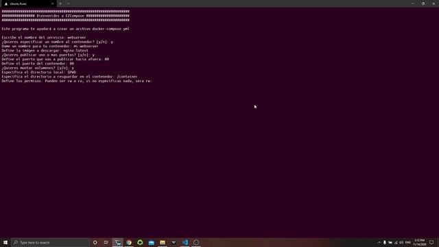 Crear un archivo docker-compose.yml nunca fue tan fácil. Les presento EZCompose. смотреть онлайн