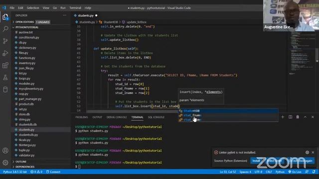 Python class, Loops смотреть онлайн
