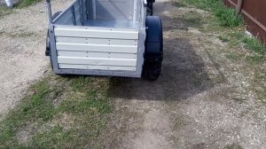 Самодельный прицеп для квадроцикла (спустя год эксплуатации)