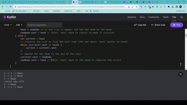 Data Structures & Algorithms in Kotlin | Circular Linked Lists | CRUD, and Search and More Exampl… смотреть онлайн