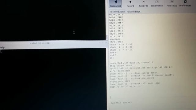 Esp32 running as MQTT Broker смотреть онлайн
