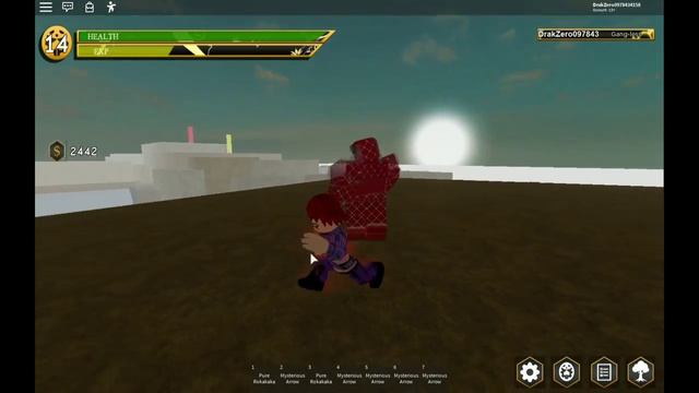 Roblox :Your Bizarre adventure Training location, DIO Boss смотреть онлайн