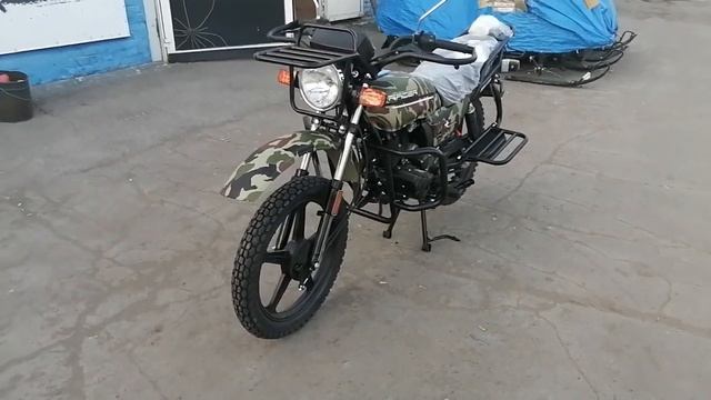 RACER TURIST 200 - новый мотоцикл со старым дизайном смотреть онлайн