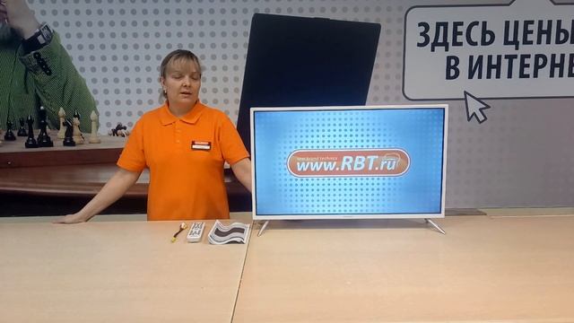 Видеообзор телевизора DOFFLER 32DH 48-T2 W со специалистом от RBT.ru