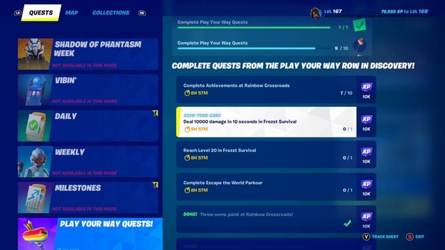 FORTNITE how to pass more new challenges this time to earn the pickaxe смотреть онлайн