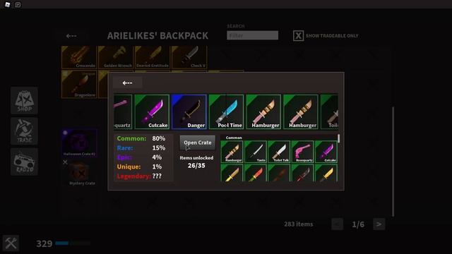 Обзор на Halloween Crate | Roblox K.A.T смотреть онлайн