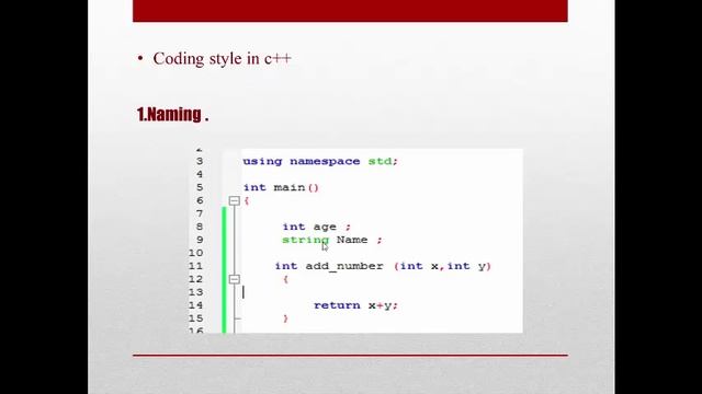 Coding style in c++ смотреть онлайн