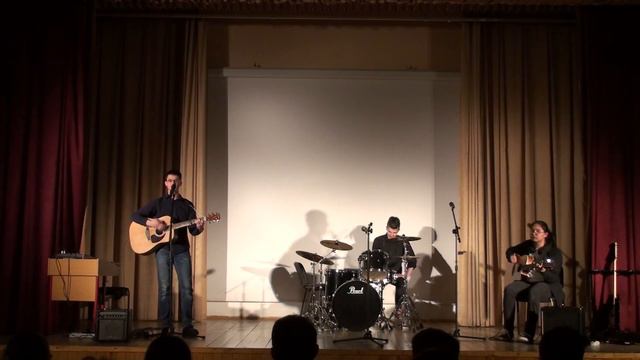 Концерт №1. Группа "Ъ" - Все идет по плану (кавер на Гражданскую оборону) смотреть онлайн