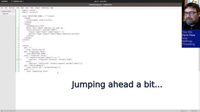 Making a WebSite with Nim 1: Jester смотреть онлайн