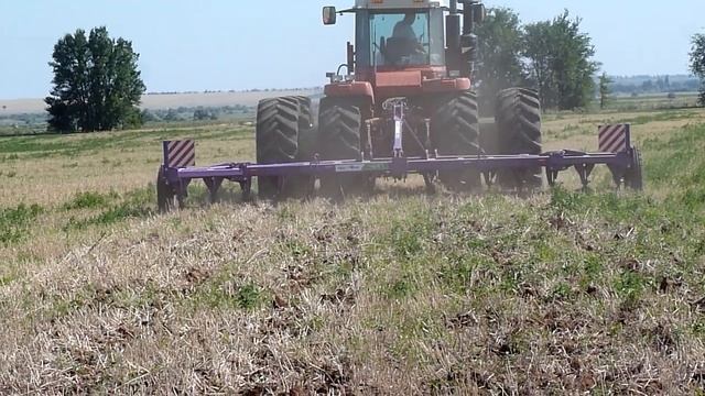 Чизельный плуг Нью Тон ЧИП 7. Осенняя обработка почвы. смотреть онлайн