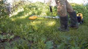 Дешевая леска для триммера.  Тест от MasterKaa