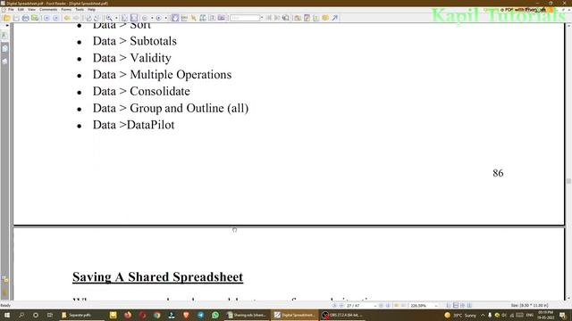 How to Open Shared Spreadsheet in Calc / Class X Information Technology (I.T Skill Course 402) смотреть онлайн