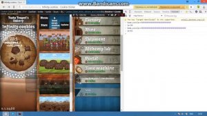 Взлом на Cookie Clicker.