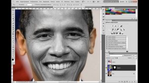 Как наложить флаг на лицо в фотошоп. Уроки от Art of Photoshop
