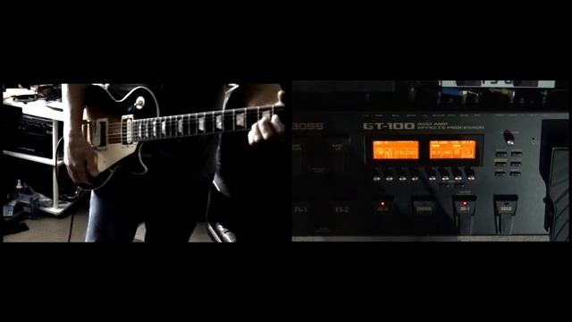 Boss GT-100 4 Cable Method Video смотреть онлайн