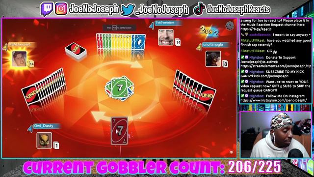 Reaction To UNO Funny Moments - Sleepy Nogla Makes This Game a Nightmare! смотреть онлайн