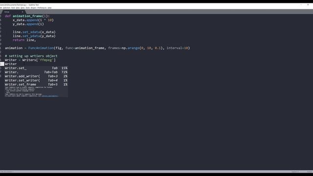 How to save Matplotlib chart as MP4 file смотреть онлайн