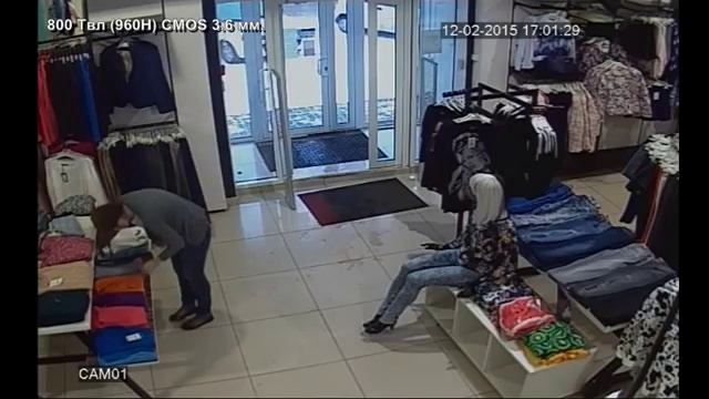 Видео с камеры видеонаблюдения 800 Твл 960H 3 6 мм