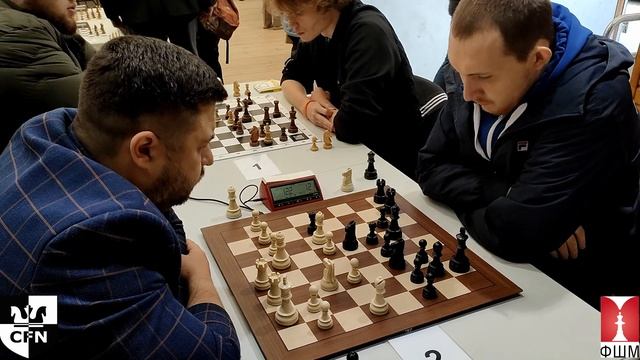 CFN. FCM. GM Hummer (2486) vs GM M. Demidov (2478). Chess Fight Night. Blitz смотреть онлайн