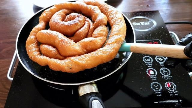 طريقة عمل الزلابيا اليمنية مع السحاوق الاحمر والأبيض بالمسحقة الحجرية?? смотреть онлайн
