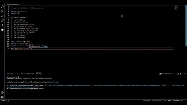 Como hacer en Python scripts de buenos días :D | Python Avanzado | AlejandroCraft смотреть онлайн