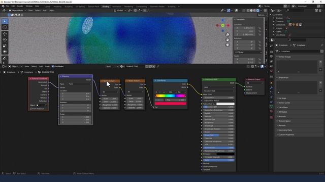 CREATE A PROCEDURAL DECORATIVE GLASS MATERIAL FOR BLENDER смотреть онлайн